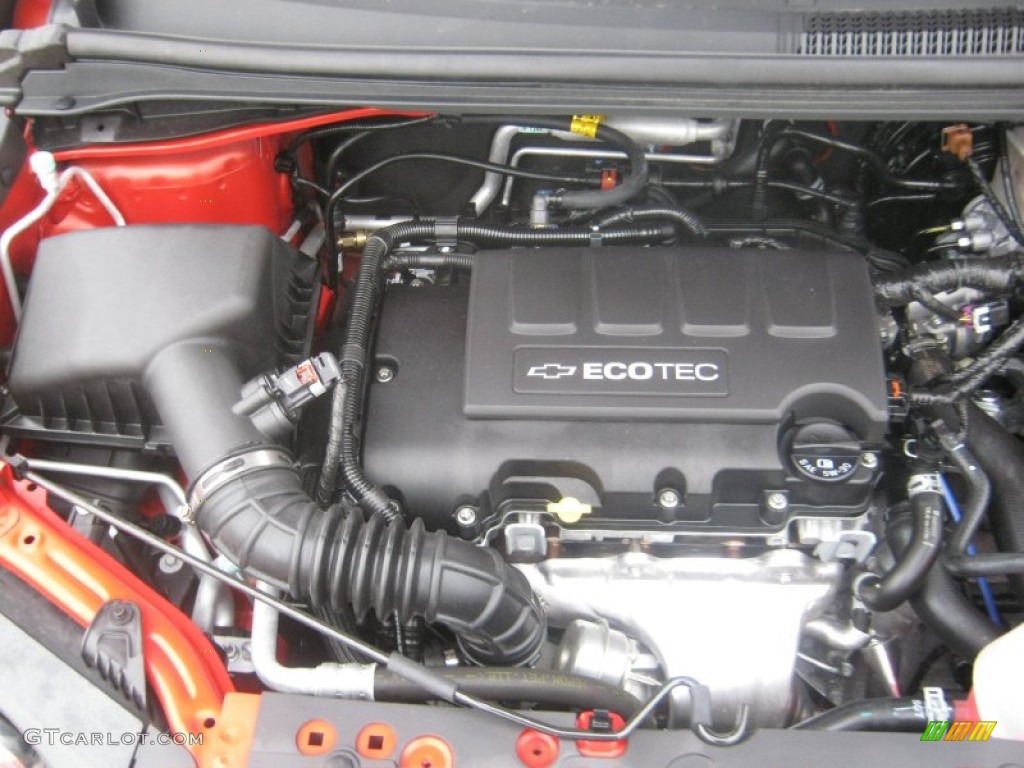 2012 Chevrolet Sonic LT Sedan 1.4 Liter DI Turbocharged DOHC 16-Valve VVT 4 Cylinder Engine Photo #61619007