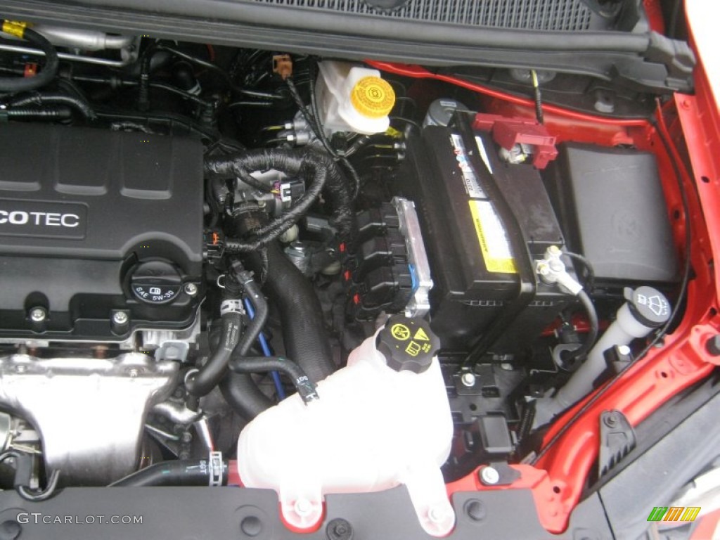 2012 Chevrolet Sonic LT Sedan 1.4 Liter DI Turbocharged DOHC 16-Valve VVT 4 Cylinder Engine Photo #61619016