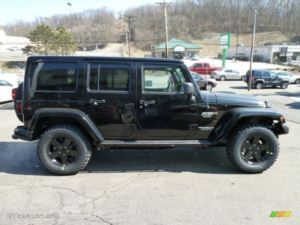 Black 2012 Jeep Wrangler Unlimited Call of Duty: MW3 Edition 4x4 Exterior Photo #61620033