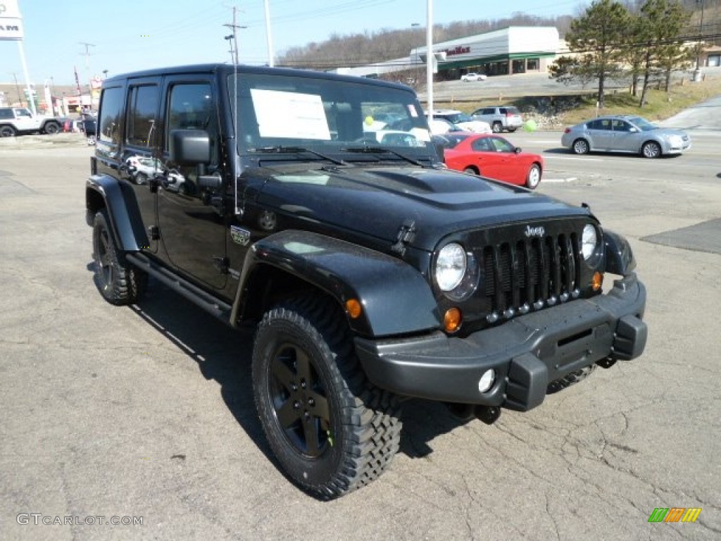 Black 2012 Jeep Wrangler Unlimited Call of Duty: MW3 Edition 4x4 Exterior Photo #61620042