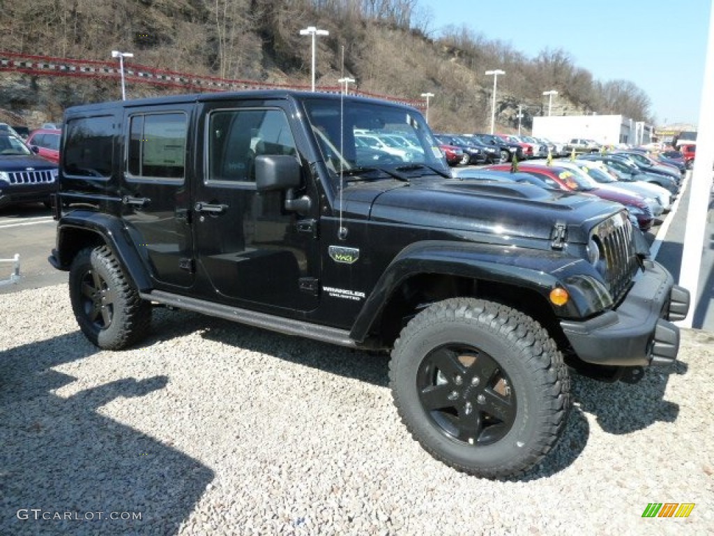 Black 2012 Jeep Wrangler Unlimited Call of Duty: MW3 Edition 4x4 Exterior Photo #61620481