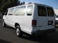 Oxford White - E Series Van E350 Extended Passenger Photo No. 4