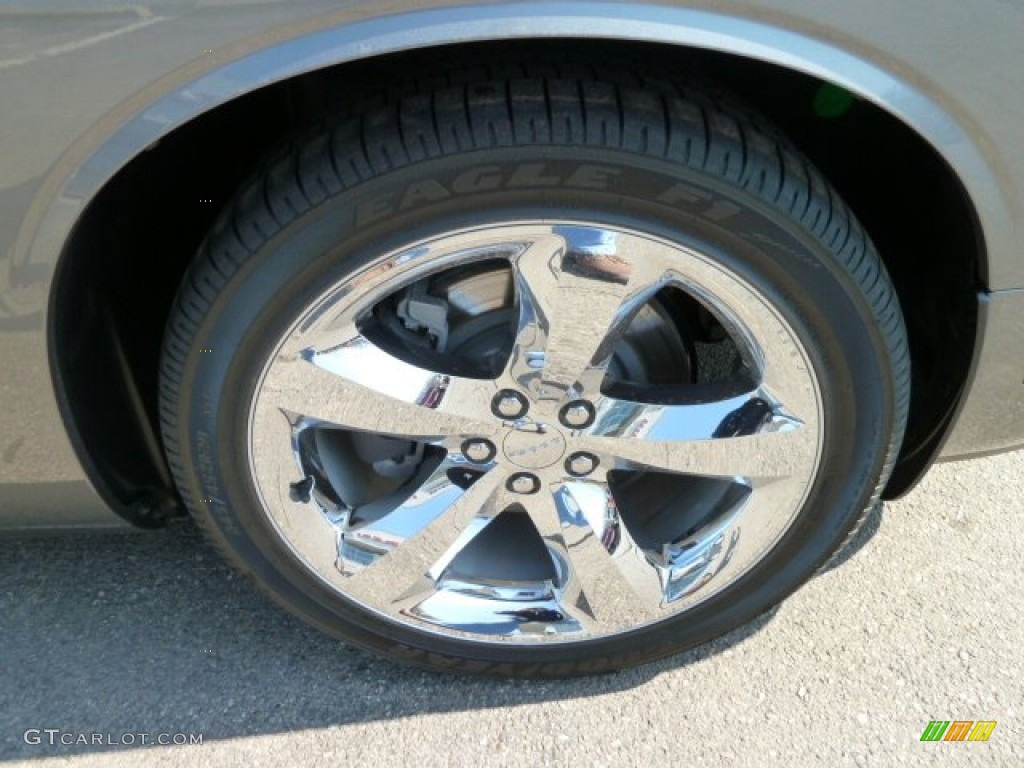 2012 Challenger R/T - Tungsten Metallic / Dark Slate Gray photo #12