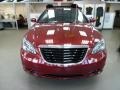 2012 Deep Cherry Red Crystal Pearl Coat Chrysler 200 S Hard Top Convertible  photo #6