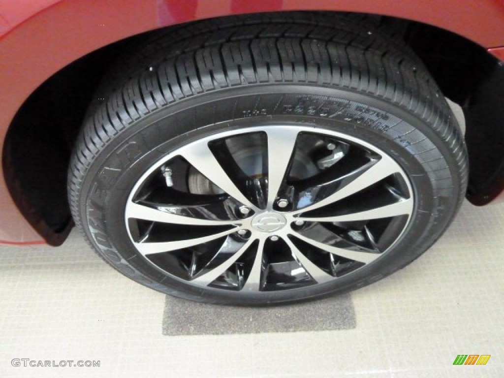 2012 Chrysler 200 S Hard Top Convertible Wheel Photo #61621348