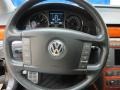 2006 Volkswagen Phaeton Anthracite Interior Steering Wheel Photo