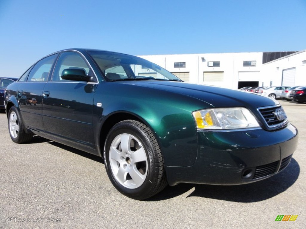 Racing Green Pearl 2001 Audi A6 2.7T quattro Sedan Exterior Photo #61623252