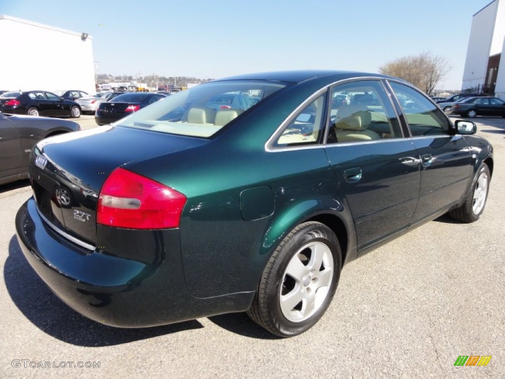 Racing Green Pearl 2001 Audi A6 2.7T quattro Sedan Exterior Photo #61623279