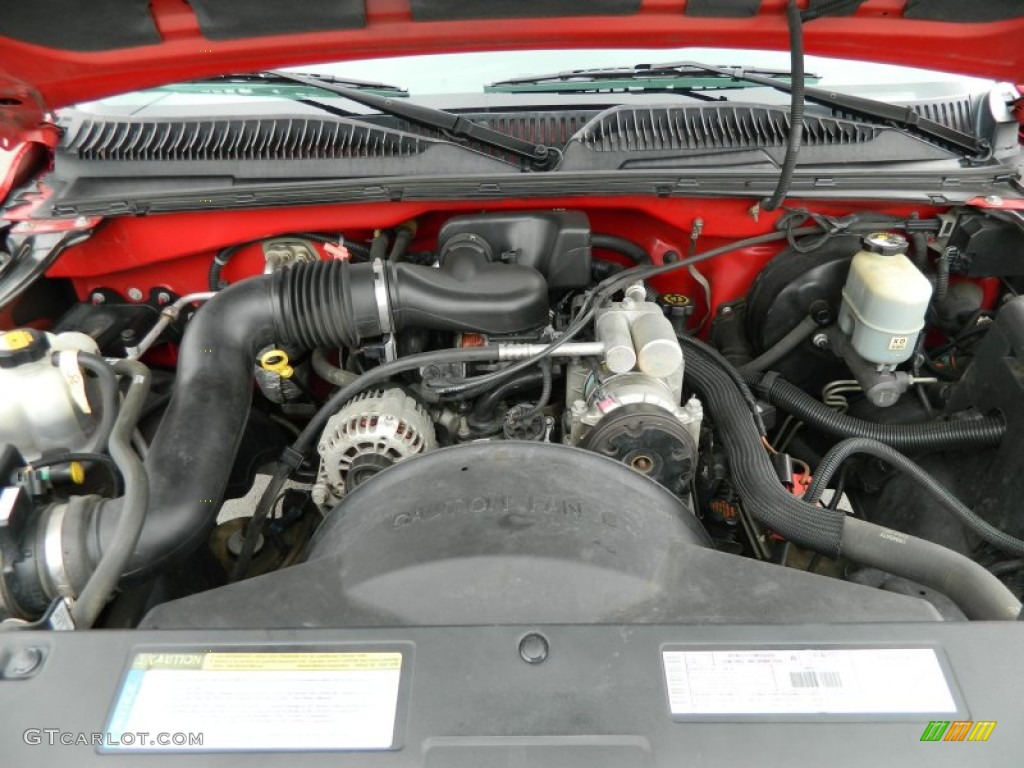 2000 Silverado 1500 LS Regular Cab - Victory Red / Graphite photo #15