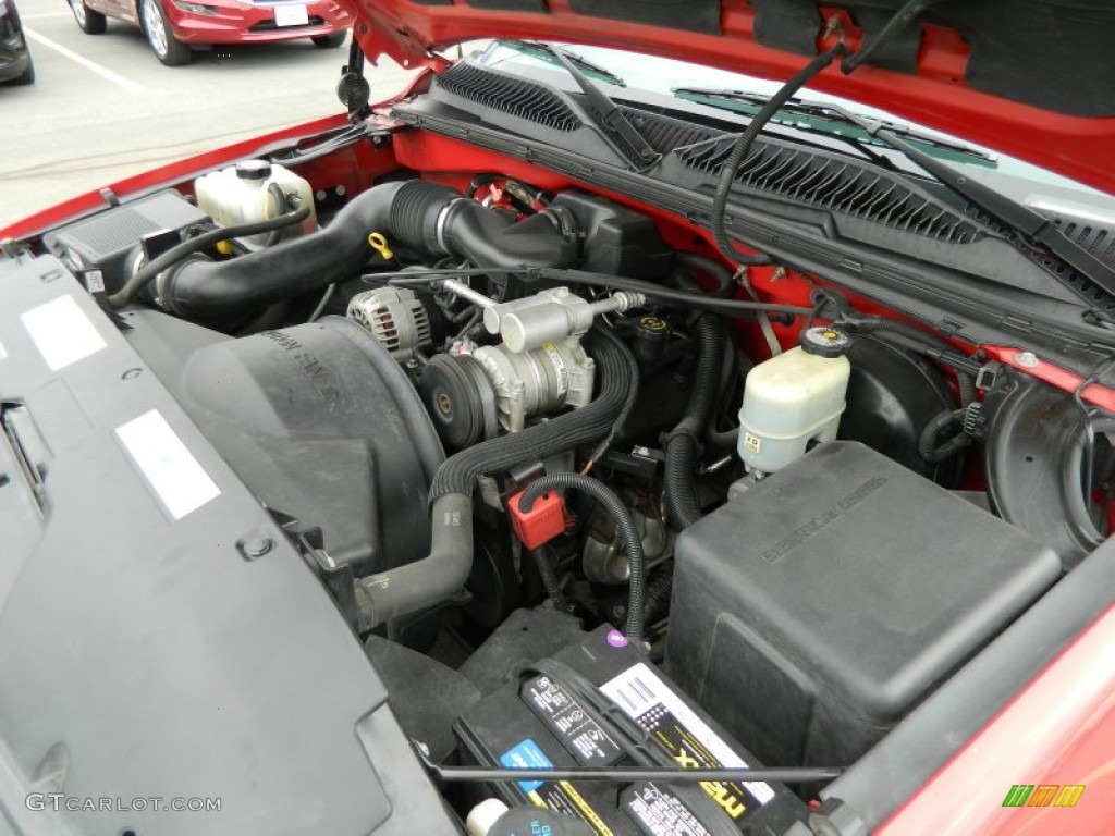 2000 Silverado 1500 LS Regular Cab - Victory Red / Graphite photo #16