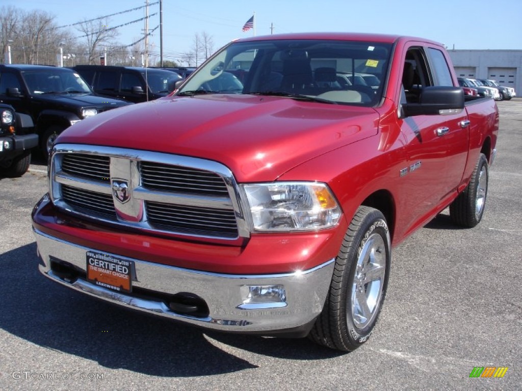 Inferno Red Crystal Pearl Dodge Ram 1500