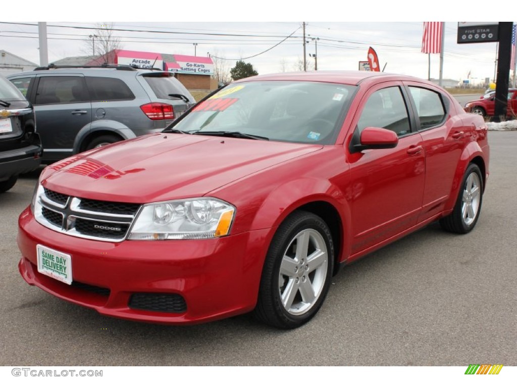 Redline 2 Pearl 2011 Dodge Avenger Mainstreet Exterior Photo #61627089