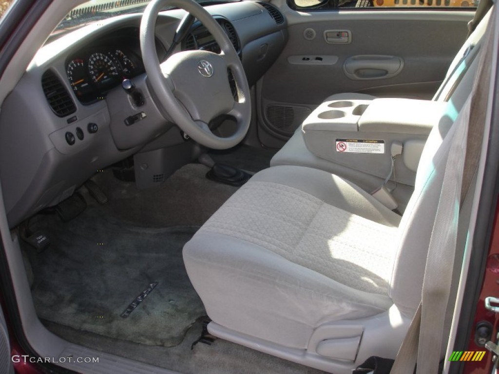 Light Charcoal Interior 2003 Toyota Tundra SR5 Access Cab 4x4 Photo #61627851