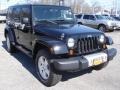 Black - Wrangler Unlimited Sahara 4x4 Photo No. 3