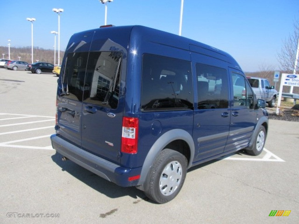 Dark Blue 2011 Ford Transit Connect XLT Premium Passenger Wagon Exterior Photo #61628585
