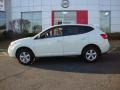 2010 Phantom White Nissan Rogue S AWD 360 Value Package  photo #3