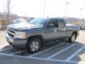 2009 Blue Granite Metallic Chevrolet Silverado 1500 LT Extended Cab 4x4  photo #9