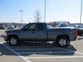 2009 Blue Granite Metallic Chevrolet Silverado 1500 LT Extended Cab 4x4  photo #10