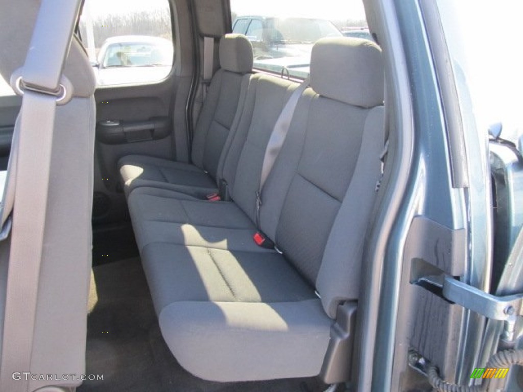 2009 Silverado 1500 LT Extended Cab 4x4 - Blue Granite Metallic / Ebony photo #14