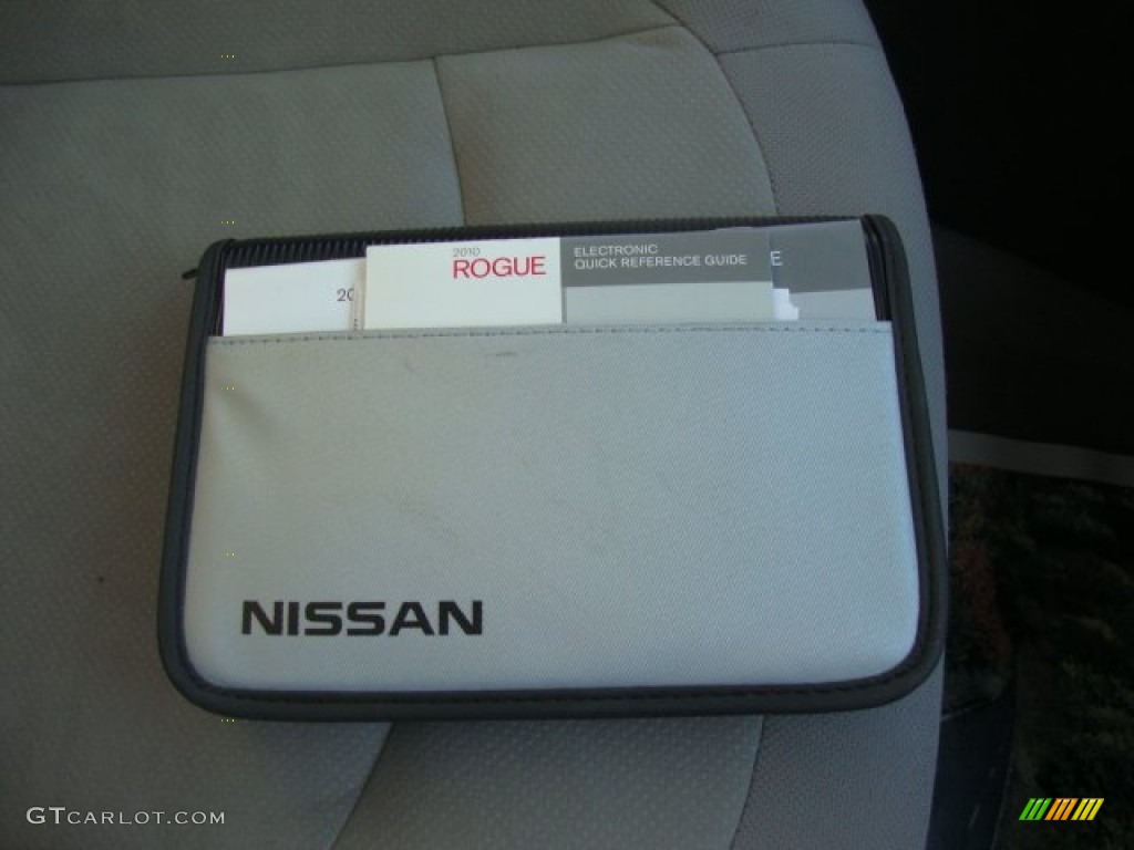 2010 Rogue S AWD 360 Value Package - Phantom White / Gray photo #26