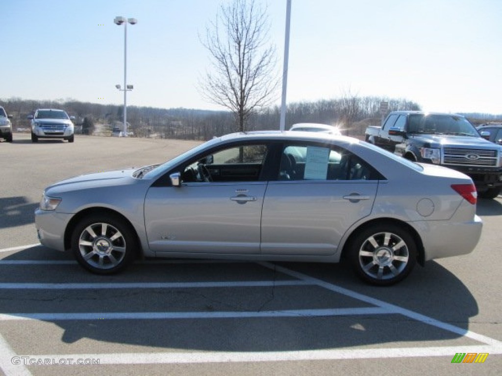 2008 MKZ AWD Sedan - Dune Pearl Metallic / Dark Charcoal photo #8