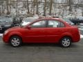 Tropical Red 2011 Kia Rio LX Exterior