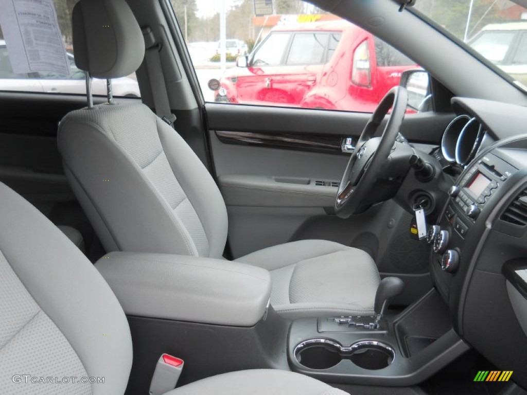 2011 Sorento LX V6 - Titanium Silver / Gray photo #7