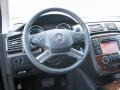 2012 Mercedes-Benz R Black Interior Steering Wheel Photo