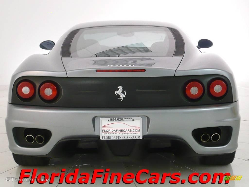 2003 360 Modena F1 - Titanium (Metallic Gray) / Red photo #6