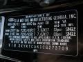 EB: Ebony Black 2012 Kia Sorento LX AWD Color Code