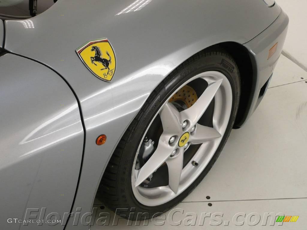 2003 360 Modena F1 - Titanium (Metallic Gray) / Red photo #11
