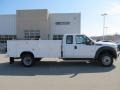 Oxford White - F550 Super Duty XL Supercab 4x4 Commercial Utility Photo No. 2
