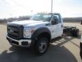2012 Oxford White Ford F550 Super Duty XL Regular Cab 4x4 Chassis  photo #10