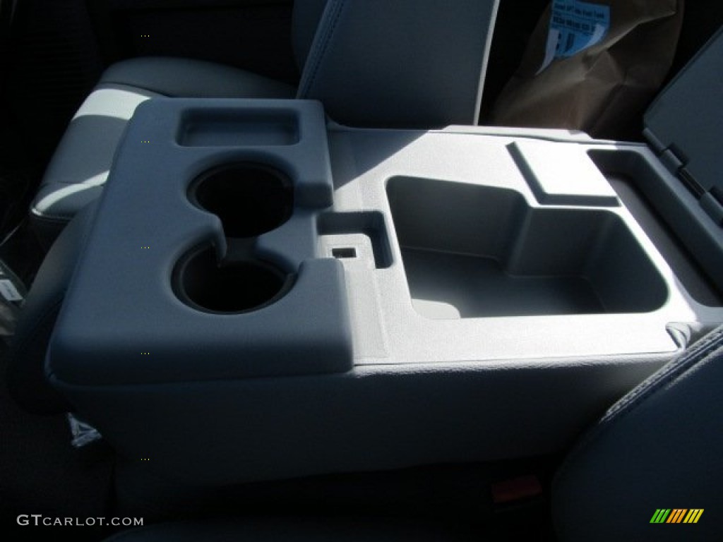 2012 F550 Super Duty XL Regular Cab 4x4 Chassis - Oxford White / Steel photo #22
