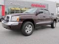 2005 Deep Molten Red Pearl Dodge Dakota Laramie Quad Cab  photo #1