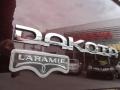2005 Deep Molten Red Pearl Dodge Dakota Laramie Quad Cab  photo #13