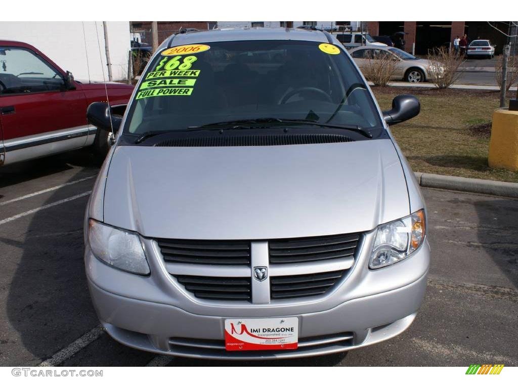 2006 Grand Caravan SE - Bright Silver Metallic / Medium Slate Gray photo #2