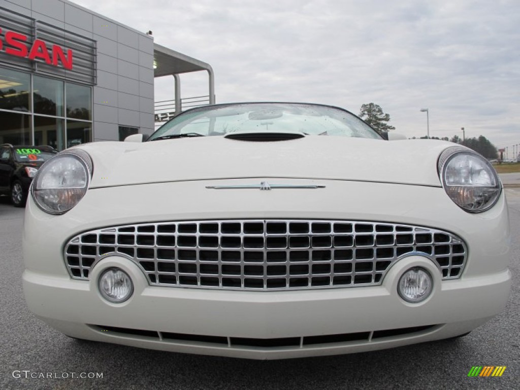 2003 Thunderbird Premium Roadster - Whisper White / Black Ink photo #8