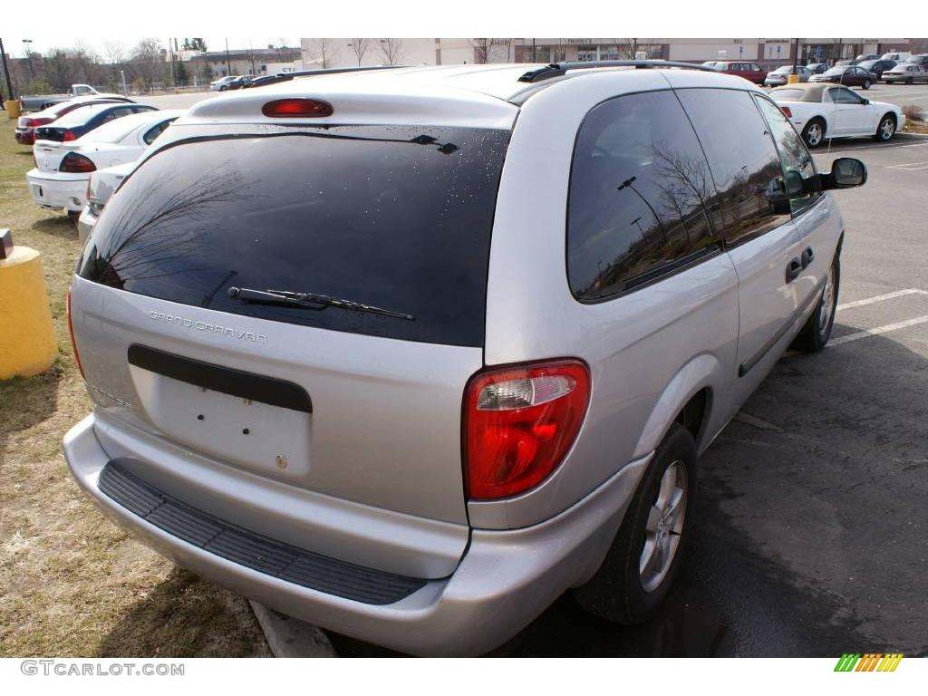 2006 Grand Caravan SE - Bright Silver Metallic / Medium Slate Gray photo #4