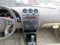 2012 Nissan Altima Blonde Interior Dashboard Photo