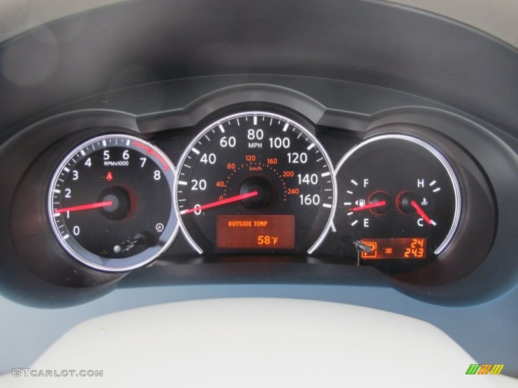 2012 Nissan Altima 2.5 S Gauges Photo #61633430