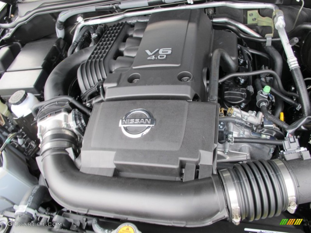 2012 Nissan Frontier SL Crew Cab 4.0 Liter DOHC 24-Valve CVTCS V6 Engine Photo #61634323