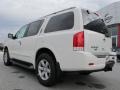 2012 Blizzard White Nissan Armada SV  photo #3