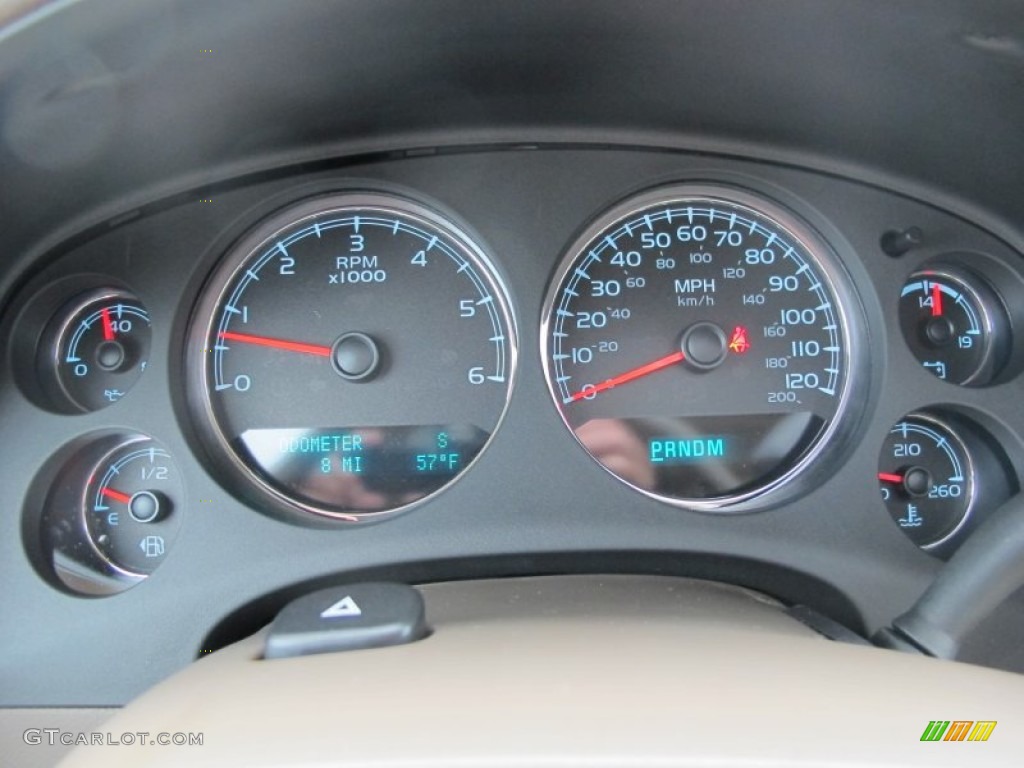 2012 Chevrolet Suburban LTZ Gauges Photo #61635373
