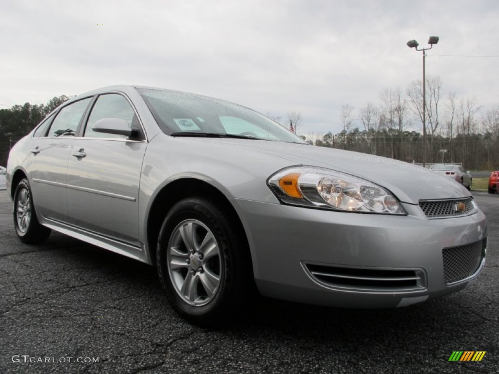 2012 Silver Ice Metallic Chevrolet Impala Ls 61580416