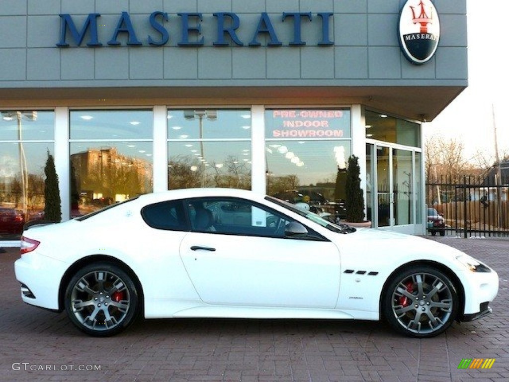 Bianco Eldorado (White) 2012 Maserati GranTurismo S Automatic Exterior Photo #61636078