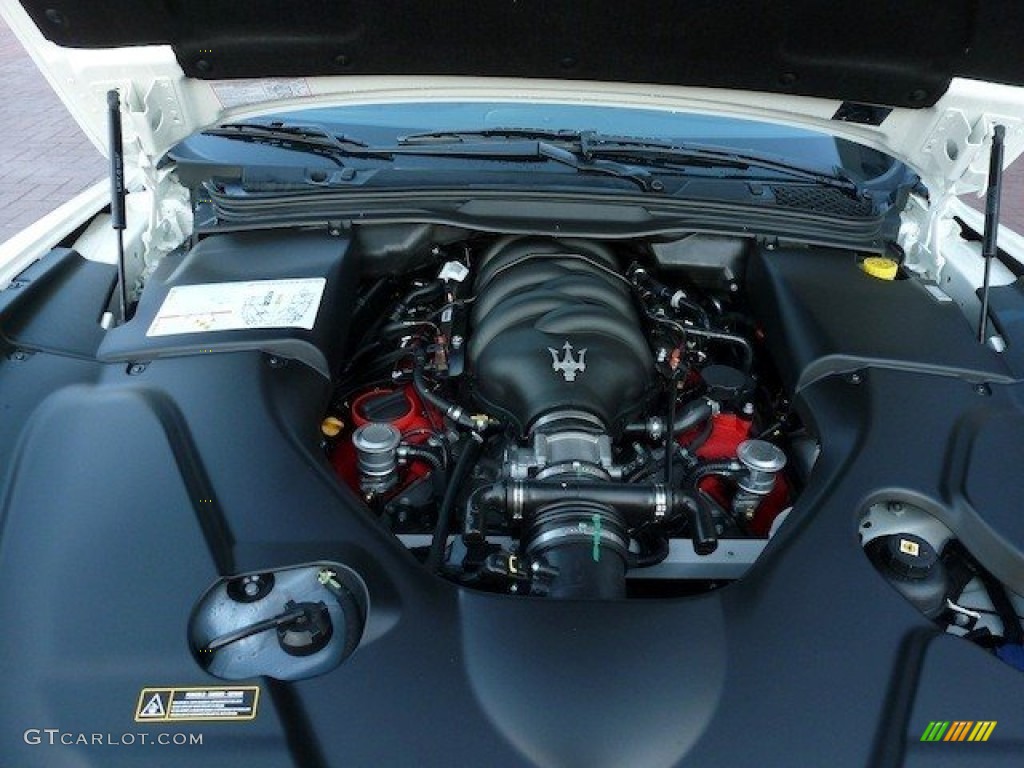 2012 Maserati GranTurismo S Automatic 4.7 Liter DOHC 32-Valve VVT V8 Engine Photo #61636117