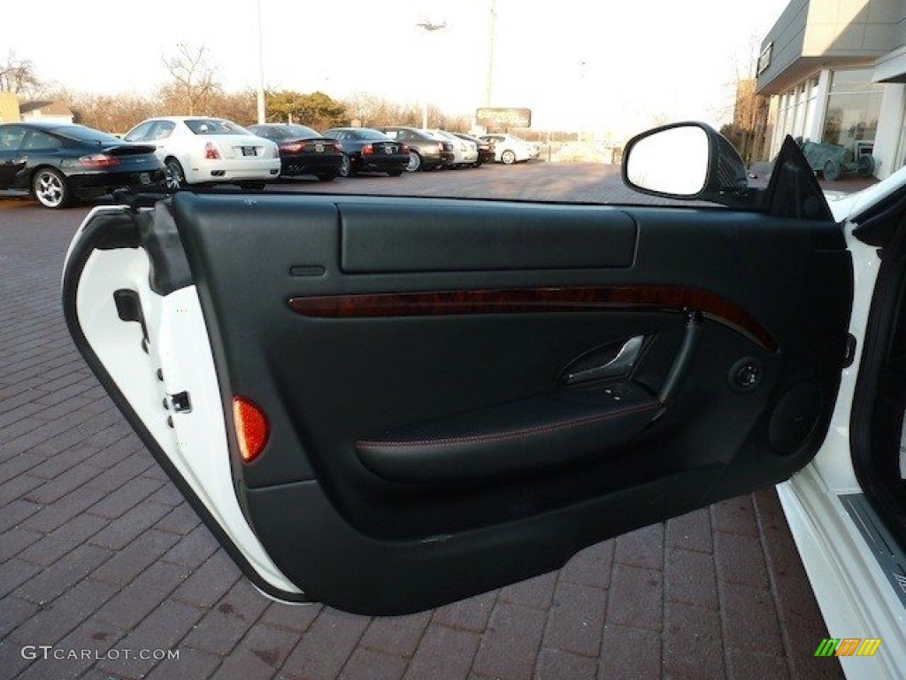 2012 Maserati GranTurismo S Automatic Nero Door Panel Photo #61636191
