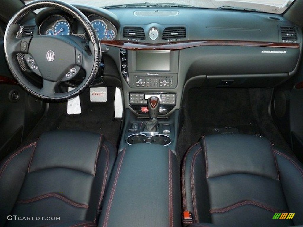 2012 Maserati GranTurismo S Automatic Nero Dashboard Photo #61636239