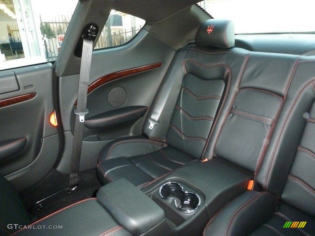2012 Maserati GranTurismo S Automatic Rear Seat Photo #61636313